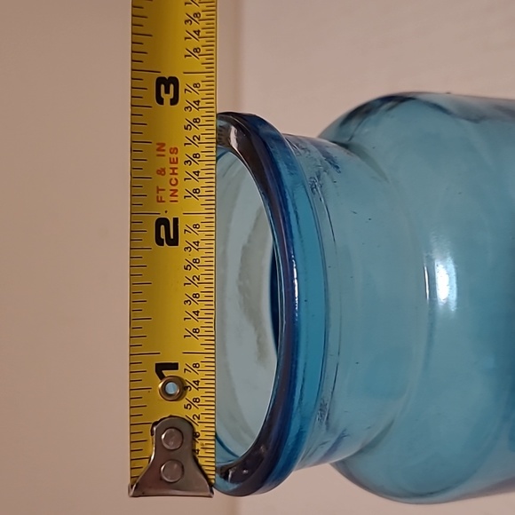 Vintage Blue Jar / Stash Jar - Picture 11 of 14